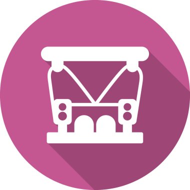 Konser vektörü ince çizgi simgesi