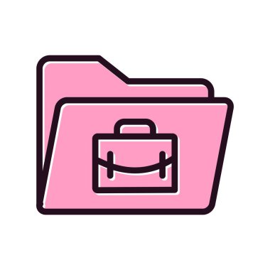 Dizin simgesinin vektör illüstrasyonu