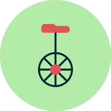 bisiklet ikonu vektör illüstrasyonu 