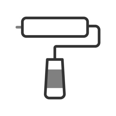 boya silindiri vektör illüstrasyonu 