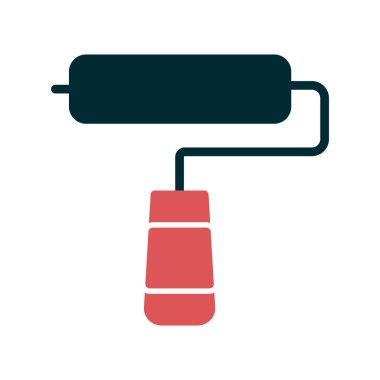 boya silindiri vektör illüstrasyonu 