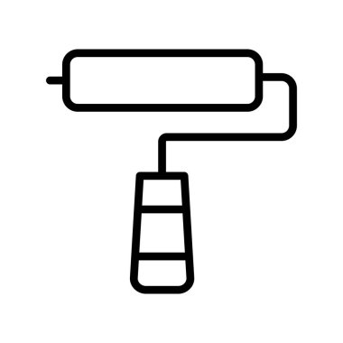 boya silindiri vektör illüstrasyonu 