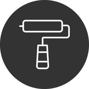 boya silindiri vektör illüstrasyonu 