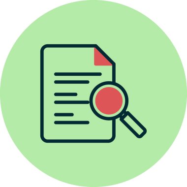 soyut arama vektörü resimleme 