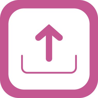 Okun bulut yükleme vektör simgesi 