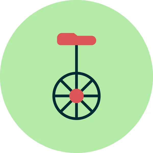Bicicleta Ícone Vetor Ilustração —  Vetores de Stock