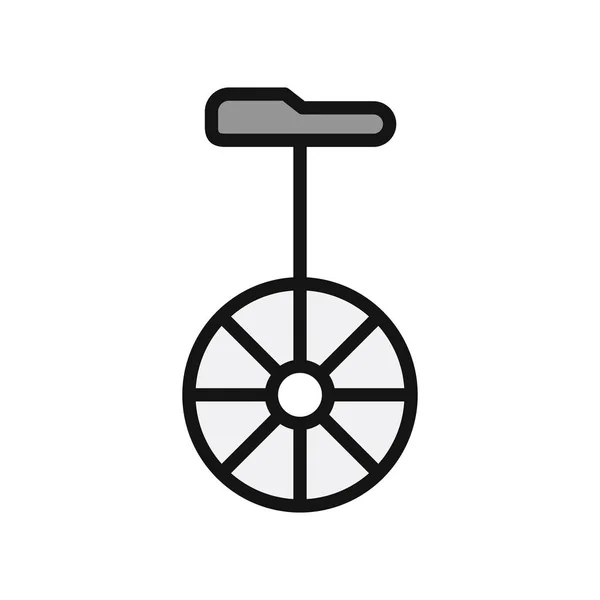 Icono Bicicleta Vector Ilustración — Archivo Imágenes Vectoriales