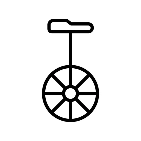 Fiets Pictogram Vector Illustratie — Stockvector