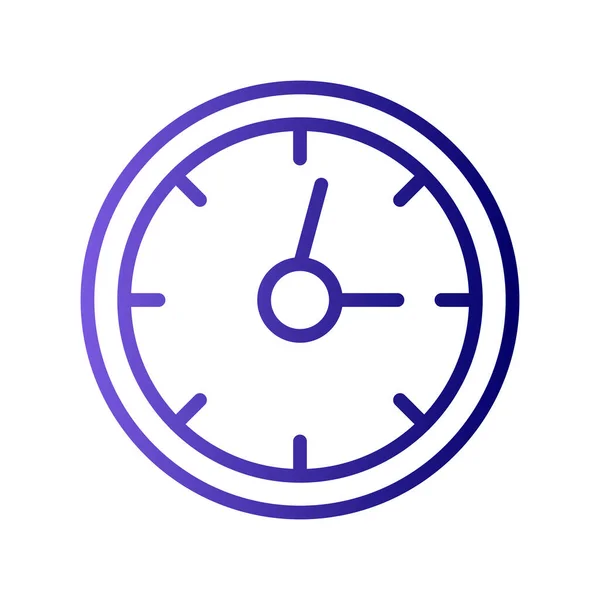 Icono Del Reloj Despertador Ilustración Vectorial — Vector de stock