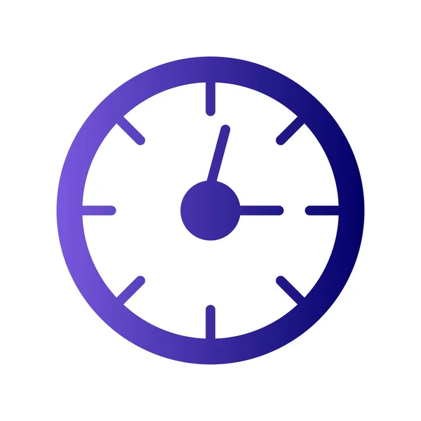Tiempo Vector Icono Ilustración — Vector de stock