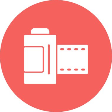 Kamera simgesi vektörü. düz biçim.