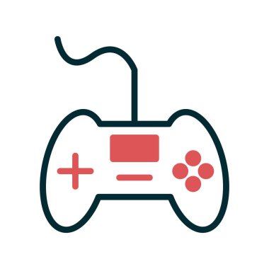 Oyun çubuğu simgesi. vektör illüstrasyonu