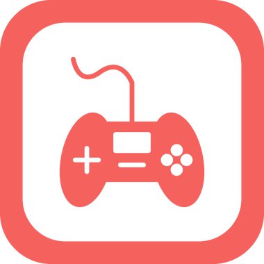 Oyun çubuğu simgesi. vektör illüstrasyonu