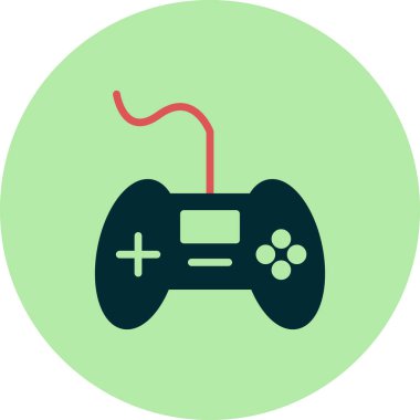 Oyun çubuğu simgesi. vektör illüstrasyonu