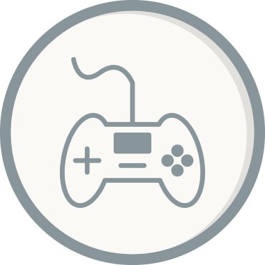 Oyun çubuğu simgesi. vektör illüstrasyonu