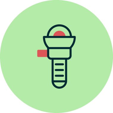 Öğütücü simgesinin vektör illüstrasyonu