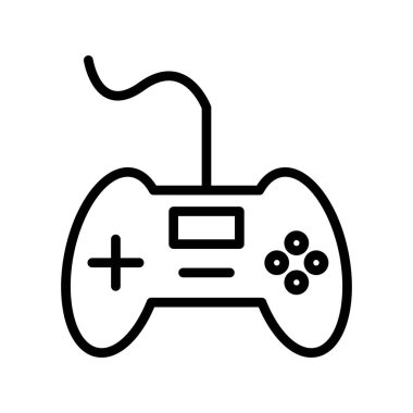 Oyun çubuğu simgesi. vektör illüstrasyonu