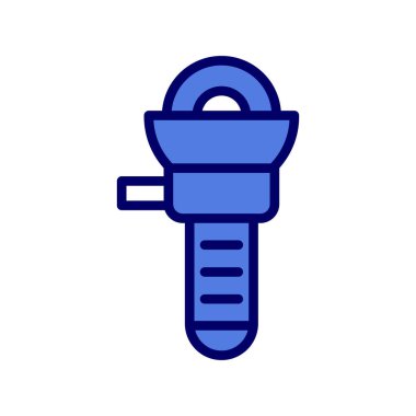 Öğütücü simgesinin vektör illüstrasyonu