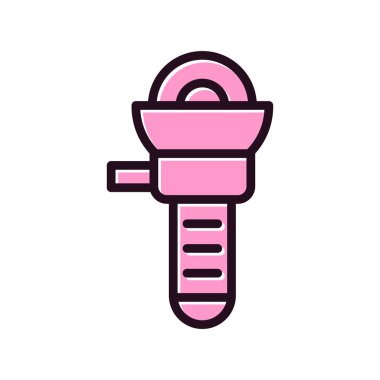 Öğütücü simgesinin vektör illüstrasyonu