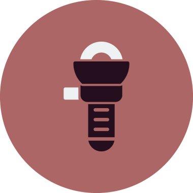 Öğütücü simgesinin vektör illüstrasyonu