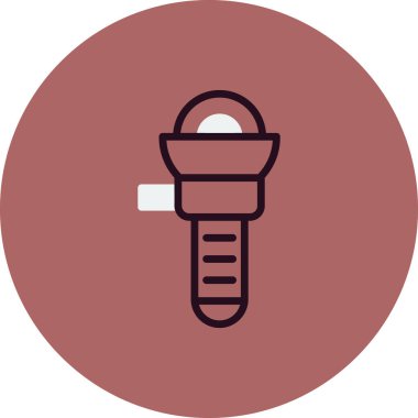 Öğütücü simgesinin vektör illüstrasyonu