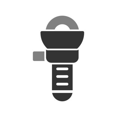 Öğütücü simgesinin vektör illüstrasyonu