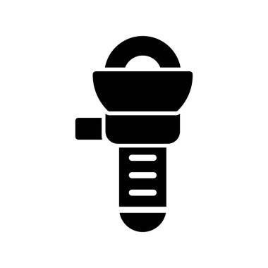 Öğütücü simgesinin vektör illüstrasyonu