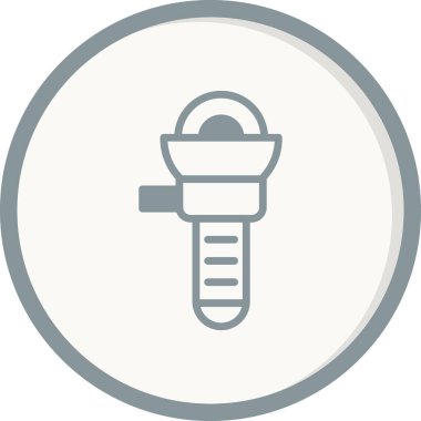 Öğütücü simgesinin vektör illüstrasyonu