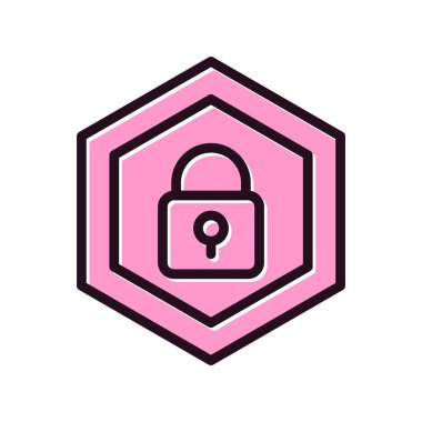 Nft simgesinin vektör illüstrasyonu