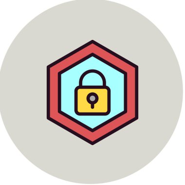 Nft simgesinin vektör illüstrasyonu