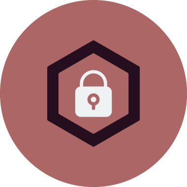 Nft simgesinin vektör illüstrasyonu