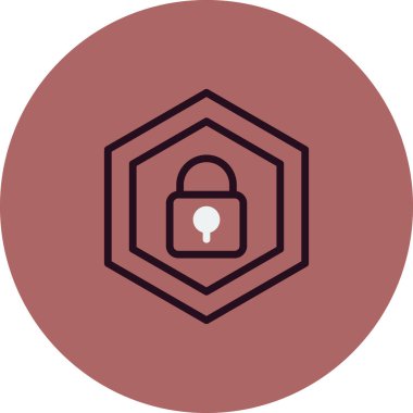 Nft simgesinin vektör illüstrasyonu