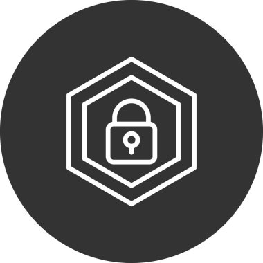 Nft simgesinin vektör illüstrasyonu