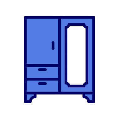 Kostüm çizgisi vektör simgesi