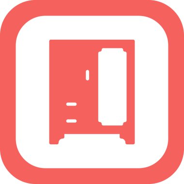 Kostüm çizgisi vektör simgesi