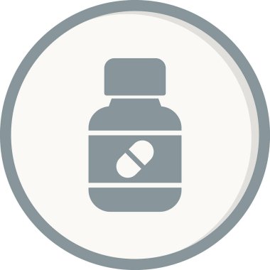 hap ikonu vektör illüstrasyonu