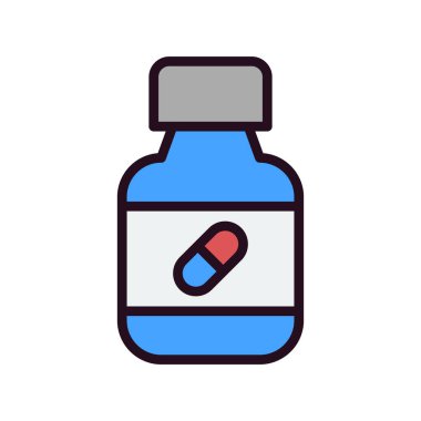 hap ikonu vektör illüstrasyonu