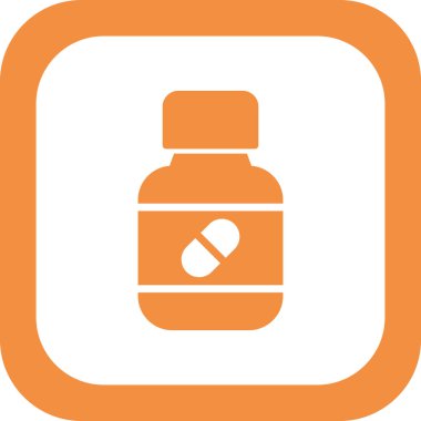 hap ikonu vektör illüstrasyonu