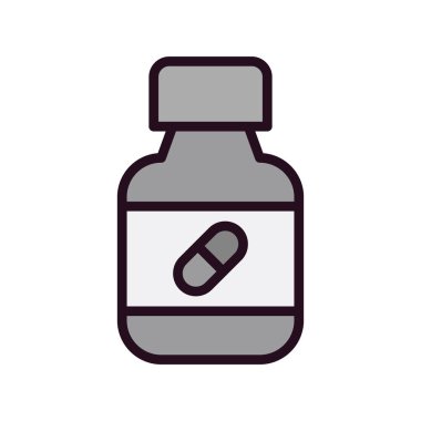 hap ikonu vektör illüstrasyonu