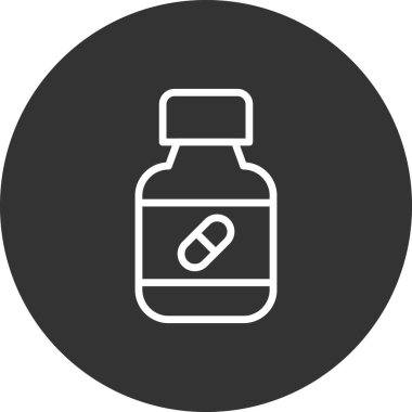 hap ikonu vektör illüstrasyonu