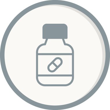 hap ikonu vektör illüstrasyonu