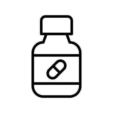 hap ikonu vektör illüstrasyonu