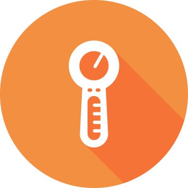  Elektronik termometre simge vektör çizgisi biçimi