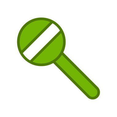 Lolipop. Web simgesi basit illüstrasyon