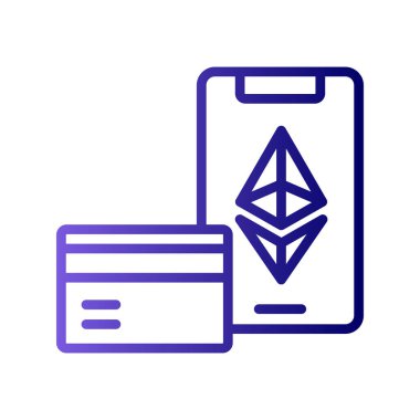 Nft Satın Alma simgesinin vektör çizimi