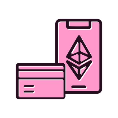 Nft Satın Alma simgesinin vektör çizimi