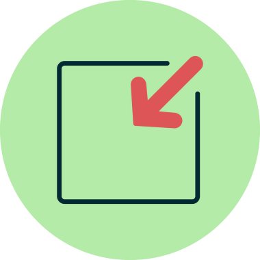 ok simgesi vektör illüstrasyonu indir 