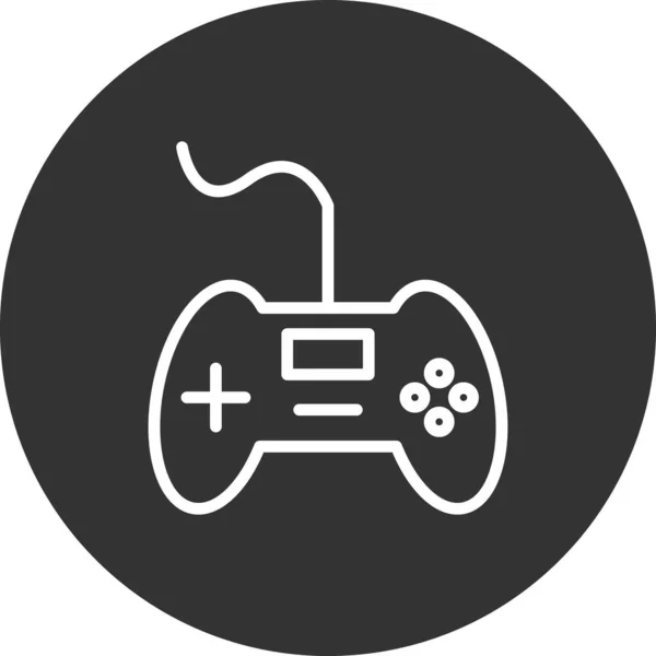 Icono Joystick Ilustración Vectorial — Vector de stock