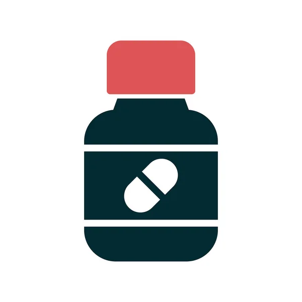 Pills Icon Vector Illustration — Stock Vector