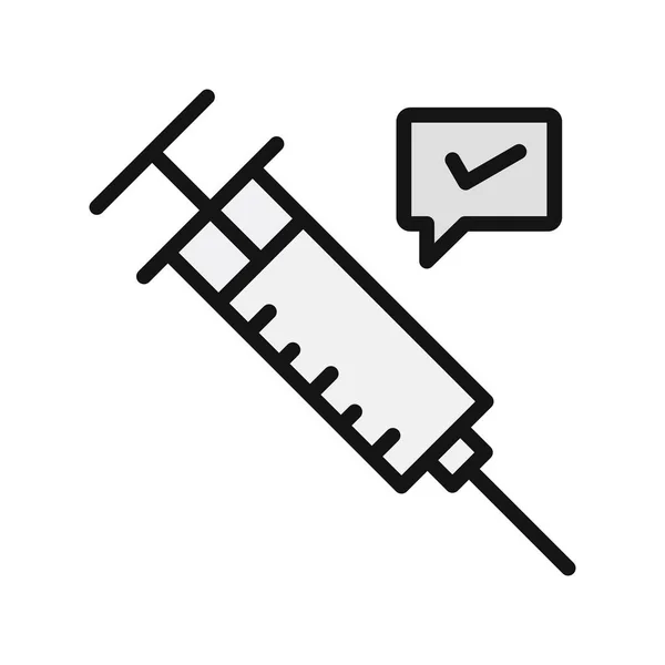 Icona Della Linea Medica Sanitaria Illustrazione Vettoriale — Vettoriale Stock